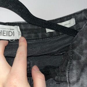 Dynamite Heidi Wide Leg Jeans - Black